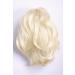 Buy WIG me up Hair Part Braid Extension - Platinum Blonde Short Wild Look with Butterfly Clip | 20 cm T6545-613 - Buy Online on GoSupps.com