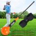 GOOGO Golf Flex Swing Trainer Aid, 48"/40" Golf Training and Correction Equipment with Arm Band & Alignment Sticks, Golf Warm-up Stick for Strength Flexibility Tempo, for Men Women Beginners Orange 48"