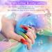 Aokitec 8 Color Dip Powder Kit - Nail Dipping French Powder Pro Collection for Salon-Quality Manicures, Odor-Free & Long-Lasting DIY at Home - Rainbow Unicorn Theme - Buy Online on GoSupps.com