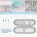 PhD Keisi Case for Braun Oral B/Oral-b Pro/Philips Sonicare/Sonic Electric Toothbrush with Accessories Storage Portable Holder Travel Protective Cover (Gradient Inner Gray) 108 g (YSB) - Buy Online on GoSupps.com