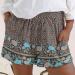 Gufesf Women's Cotton Shorts - Lightweight & Comfy Elastic High Waist Shorts with Pockets (Z1-blue XX-Large) - Buy Online on GoSupps.com