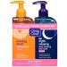 Clean & Clear 2-Pack Day and Night Face Cleansers with Citrus Morning Burst Facial Cleanser with Vitamin C & Relaxing Night Facial Cleanser with Sea Minerals, Oil Free & Non-Comedogenic Citrus 8 Fl Oz (Pack of 2)