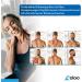 Coloo Neck Massage Set - Ultimate Neck & Shoulder Relaxation | Naked Pillow Neck Stretcher & Trigger Point Therapy for Pain Relief | Headache Shoulder & Back Pain | Cyan & Black - Buy Online on GoSupps.com