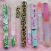 Malva Belle Leopard Print 3mm Crystal Glass Nail File - Professional Salon Manicure and Pedicure Tool for Natural Nails - Buy Online on GoSupps.com