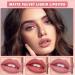 3 Colors Nude Matte Lipstick Set - Long Lasting, Waterproof Velvet Lip Stain for Women - Buy Online on GoSupps.com