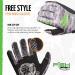 Fish Monkey FM22 Free Style Custom Fit Glove Grey Water XX-Large - Ultimate Protection for Fishing Enthusiasts - Buy Online on GoSupps.com