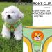Rennaio No Pull Dog Harness & Leash Set - Adjustable Puppy Harness with 2 Linen Clips for Small & Medium Dogs - Ultra Comfortable - Green XL - Buy Online on GoSupps.com