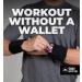 Wrist Wallet with Zipper - Sweat Wristband for Men & Women - Running Wrist Pouch - Buy Online on GoSupps.com