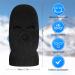 BBTO Knitted Balaclava - 3 Holes Full Face Cover | Winter Essential | One Size Black | International Shipping Available - Buy Online on GoSupps.com
