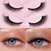 Shop Ahrikiss Fox Eye Wispy False Eyelashes Natural Faux Mink Cat Eye Lashes (5 Pairs) - International Shipping - Buy Online on GoSupps.com