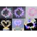WHSCwp LED feather headband 6-piece headband headband flower girl hair accessory birthday wedding party (Multicolor) - Buy Online on GoSupps.com