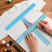 Acrylic T-Shirt Alignment Ruler Set - 3 Pcs Shirt Placement Guide Tool for Vinyl & Sewing - Transparent T Ruler for Crafting - Centering Tool for Adult & Kids Tee - Heat Press & Clothing Measurement - Buy Online on GoSupps.com