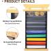 Tilhumt 10 Belt Karate Belt Display Rack with Dust Cover  Felt Martial Arts Belts Holder  Bamboo Taekwondo Belt Display Organizer Storage - Buy Online on GoSupps.com