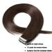 Silk-Co Tape in Extensions | Real Hair #4 Mittelbraun - 20 Wholesale 4cm Wide - 40g Remy Hair Extensions 30cm Length - Buy Online on GoSupps.com
