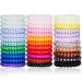 DeaLott Hair Ties 30 Pack No Crease Spiral Hair Ties Hair Elastics Multi Color Waterproof Phone Cord Hair Coils Elastic Hair Ties Hair Accessories for Women Girls Kids With Thick Thin Hair 30colors-01