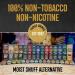 BaccOff Non-Tobacco & Non-Nicotine Smokeless Snuff Tea & Coffee Sampler Pack - 16 Individual Samples - Buy Online on GoSupps.com