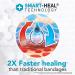 Advanced Fast Healing Hydrocolloid Gel Bandages - Assorted Sizes | 2X Faster Healing for Blisters & Wound Care - 12 ct - Buy Online on GoSupps.com