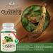 Korean Panax Ginseng 500mg Energy Supplement | Memory & Immune Support | 10% Ginsenosides | 60 Capsules - Buy Online on GoSupps.com