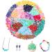 Xmada Jewelry Making Kit - 1587 PCS Beads & Supplies for Girls and Adults - Crystal Beads, Plier, Wire, Hooks, Ring, Bracelet Making Set - Buy Online on GoSupps.com