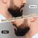 Men's Eyebrow Cream - Waterproof & Durable 8.5g with Brush Easy Filling in Dark Brown - Buy Online on GoSupps.com