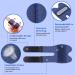 Thumb Finger Splints - Trigger Thumb Brace for Arthritis & Injury Relief - 4pcs Short Blue Protector for All Fingers - Buy Online on GoSupps.com