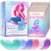 Eye Gels  Eye Mask  Pearl Eye Masks that Reduce Wrinkles  Puffy Eyes  Reduce Dark Circles  Eye Bags with Natural Marine Collagen Vegan Cruelty-Free Self Care (18pair) 12pair