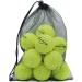 Magicorange 12 Pack Advanced Training Tennis Balls for Beginner Practice with Mesh Bag - Green - Buy Online on GoSupps.com