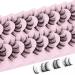 JIMIRE Clusters Wispy Faux Mink Eyelash Extensions - Natural Look, Fluffy, 3D DIY - 8-15MM Multipack - Buy Online on GoSupps.com