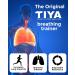 TIYA Breathing Exerciser Portable Lung Strengthening Trainer Device for Respiratory Therapy Lung Detox & Mucus Clearing - Improves Lung Capacity Black - Buy Online on GoSupps.com