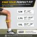 Cambivo Compression Stockings for Men - Footless Calf Compression Socks for Shin Pain Varicose Veins & Sports Comfortable L-XL Size - Buy Online on GoSupps.com