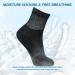LIN Diabetic Socks 12 Pairs for Men & Women - Non-Binding Circulatory Extra Wide Top Socks for Edema, Neuropathy, Lymphedema - Size 13-15 - Buy Online on GoSupps.com