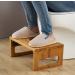 AmazerBath 7 Bamboo Toilet Stool - Collapsible Poop Stool, Natural Color - Pack of 1 - Buy Online on GoSupps.com