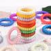 Spiral Hair Ties 24 Pcs - No Crease Phone Cord Hair Elastic - Colorful Ponytail Holders for Women & Girls - Buy Online on GoSupps.com