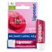 Liposan Cherry Shine (1 x 4.8 g), cherry-scented lip balm, lip balm, moisturizing lotion for beautiful, soft and juicy lips