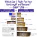 Good Hair Days Grip-Tuth Combs - Set Of 2 Hair Side Combs - Hair Combs For All Types Of Hair - Decorative & Hair Styling Women Accessories (Clear 3 Wide) - Buy Online on GoSupps.com