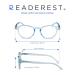 Readerest Blue Light Blocking Reading Glasses - Stylish Eye Strain Relief Computer Eyeglasses (Light Blue 1.50 Magnification) with UV Protection - Unisex Design - Buy Online on GoSupps.com