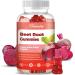 Sugar Free Beet Root Gummies - Nitric Oxide Beet Chews for Highest Absorption - Supports Energy & Whole Body Health - 1500mg Beet Root Gummies for Women Men (60 Count)