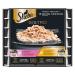 SHEBA Bistro Perfect PORTIONS Cat Food Wet Adult Cuts in Gravy Chicken in Alfredo Sauce and Salmon in Creamy Sauce Entr e Variety Pack of 12 75g Trays Cuts in Gravy Variety Pack 75 g (Pack of 12)