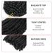 12 Inch Spring Twist Hair 6 Pack - Water Wave Passion Crochet Braids in 1B - Buy Online on GoSupps.com