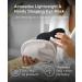 Acousdea No Strap Sleeping Eye Mask for Men and Women - 100% Light Block-Out, Comfortable & Soft - Ideal for Side-Sleepers & Travel - Zero Pressure Eye Mask (Medium) - Buy Online on GoSupps.com