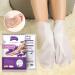 Foot Peel Mask 2 Pack - Natural Exfoliating Treatment for Cracked Heels & Calluses | Removes Dead Skin for Baby Soft Feet - Lavender - Buy Online on GoSupps.com