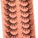 ALICE C Fox Manga Lashes - 9 Pairs of Anime Cat Eye False Eyelashes - Buy Online on GoSupps.com