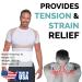 Posture Corrector for Men & Women - Adjustable Back Brace for Pain Relief - Made in USA - Slim Design - Sand Drizzle M/L - Buy Online on GoSupps.com