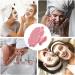 Soft Silicone Face Scrubber | Soft Pore Cleansing Brush Face Scrubber Massage Face Wash Brush Exfoliator Portable Facial Scrubber for Most Skin Types Apujent Leather Powder - Buy Online on GoSupps.com