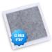 Activated Charcoal Body Odor Absorbent Pads: 12 (4"x4") BO Deodorizer Pads with Adhesive Strips