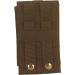 Clakit XL MOLLE Phone Pouch (Black) - Fits Phones up to 8x4x1/2 - Front Clip Flap - Pouch Only - Buy Online on GoSupps.com