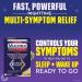 Mucinex Nightshift Sinus Maximum Strength 20 Caplets - Fast Night Relief for Sinus Pain, Fever, Cough, Congestion, and Allergies - Buy Online on GoSupps.com
