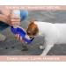 Parence 500ml Portable Dog Water Bottle - Foldable for Dogs & Cats | Ideal for Outdoor Activities - Color Mix (Green Blue Red Pink) - Buy Online on GoSupps.com
