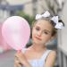 DEEKA 16 PCS White 4 Inch Hand-made Hair Bow Grosgrain Ribbon Alligator Clips for Girls - Buy Online on GoSupps.com